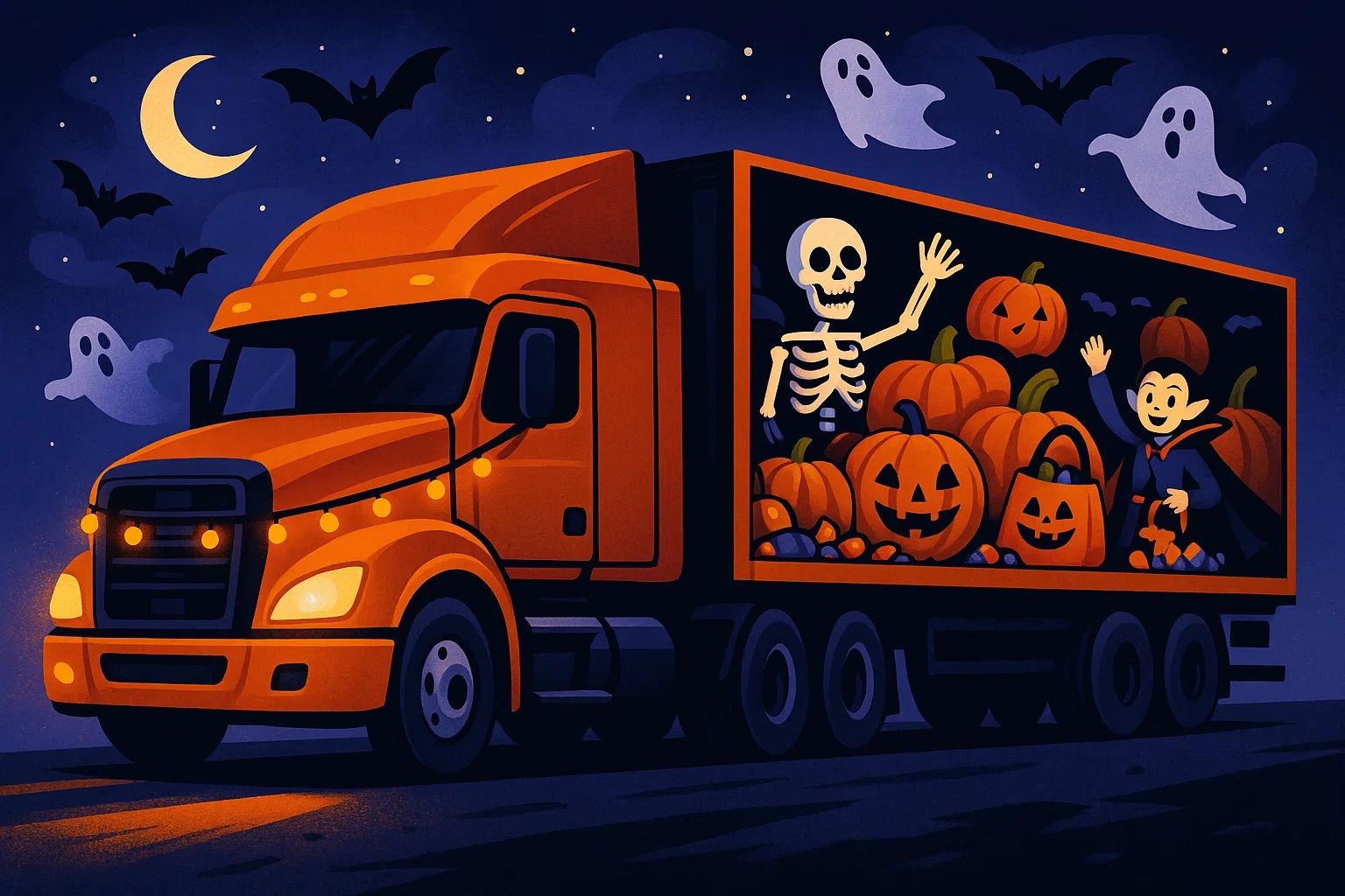 Halloween shipping