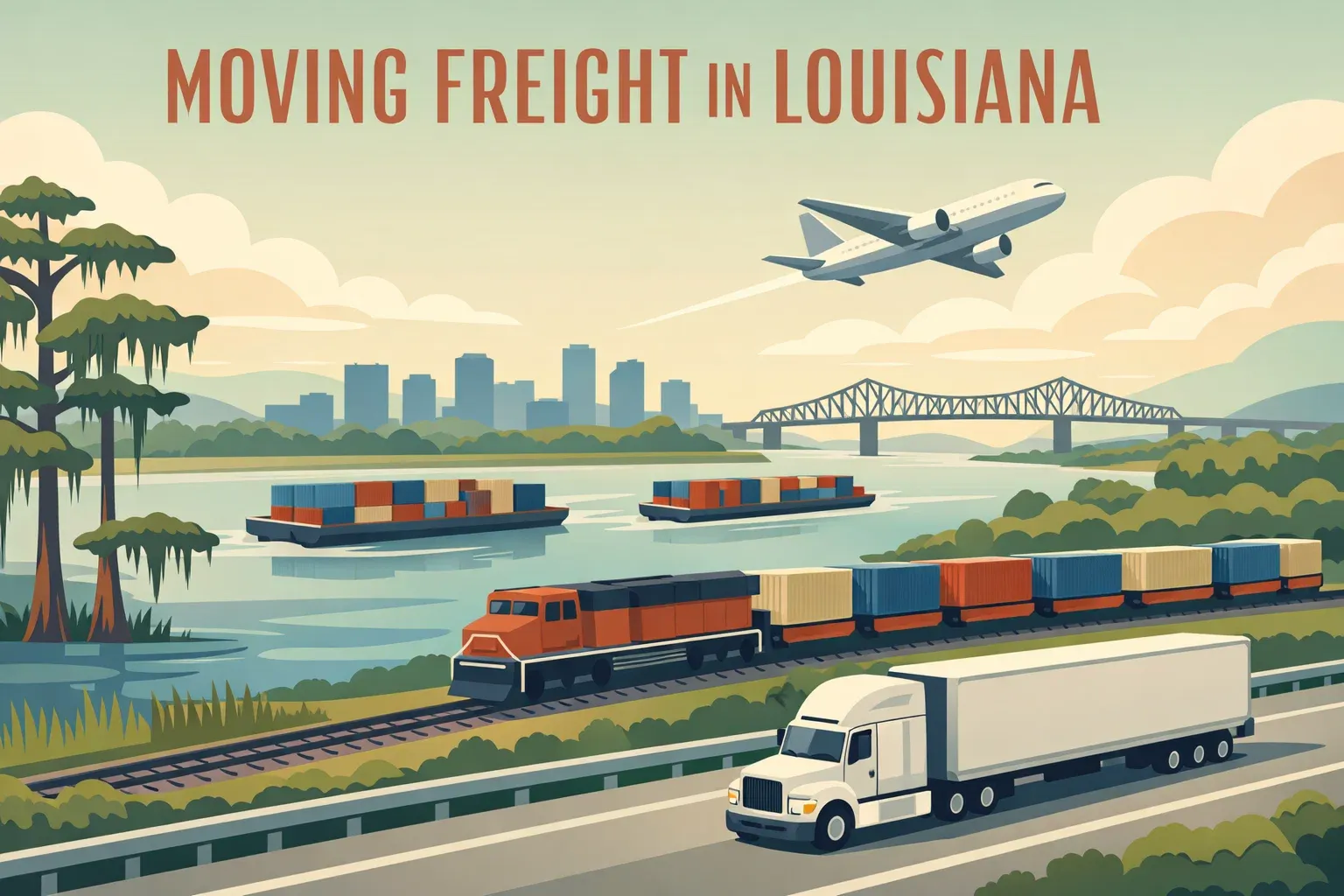 Freight in Louisiana