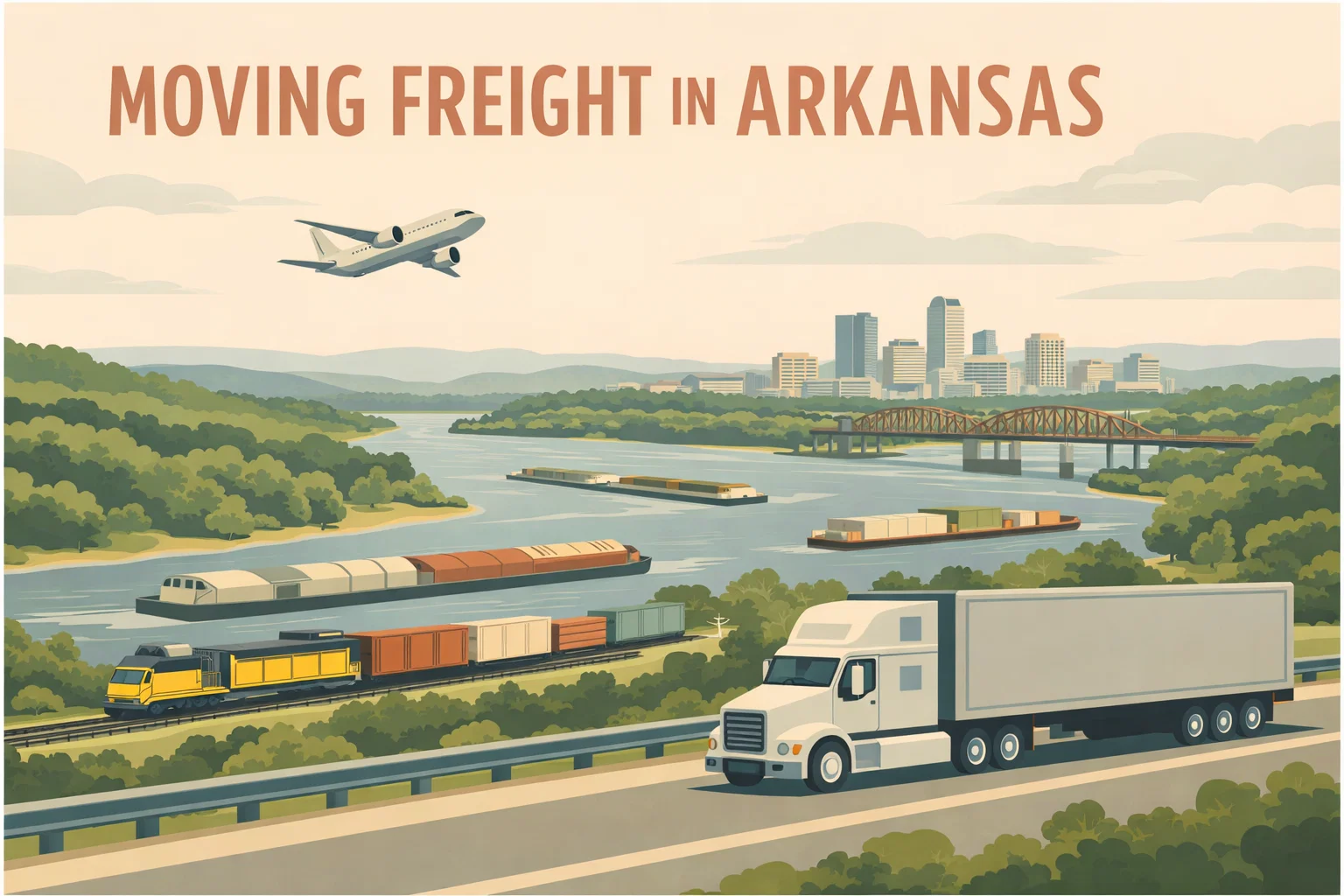 Moving Freight In Arkansas | PEI