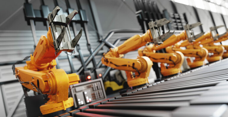 Robotic arms used in PEI's specialized shipping